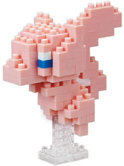 Mew (แบบประกอบ) ของแท้ JP - Nanoblock Kawada [เลโก้โปเกมอน]