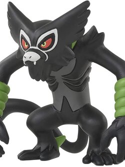 Zarude ของแท้ JP - Monster Collection Takara Tomy [โมเดลโปเกมอน]