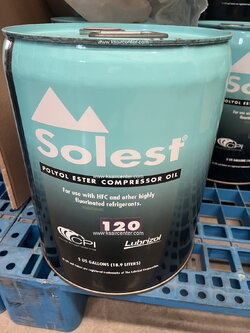 น้ำมันคอมเพรสเซอร์ CPI SOLEST 120