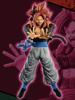 Gogeta Super Saiyan 4 ของแท้ JP แมวทอง - Ichiban Kuji Banpresto [โมเดลดราก้อนบอล]