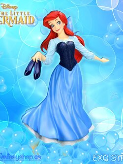 Ariel ของแท้ JP - EXQ-starry Banpresto [โมเดล Disney]