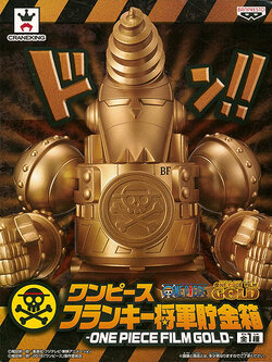 Franky Film Gold ของแท้ JP แมวทอง - Banpresto [โมเดลวันพีช]