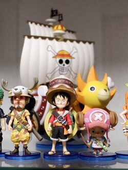 Straw Hat Stampede Set ของแท้ JP แมวทอง - WCF Banpresto [โมเดลวันพีช] (9 ตัว)