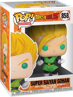 Gohan Super Saiyan ของแท้ JP แมวทอง - PoP Funko [โมเดลดราก้อนบอล]