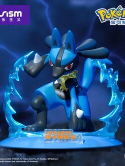 Lucario ของแท้ - Prime Figure Mini Funism [โมเดลโปเกมอน]