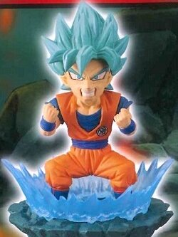 Goku Super Saiyan Blue ของแท้ JP แมวทอง - WCD Banpresto [โมเดลดราก้อนบอล]