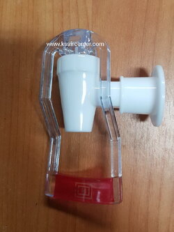 ก๊อกเกลียวใน นํ้าร้อน สีแดง SP (รหัสสินค้า 003011)