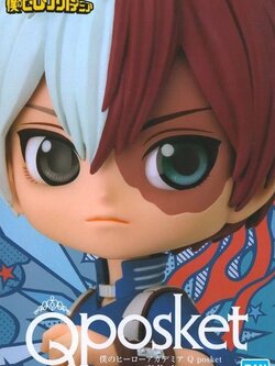 Todoroki ของแท้ JP - Q Posket Banpresto [โมเดล My Hero Academia]