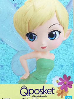 Tinker Bell Leaf Drees - Pastel Color ของแท้ JP - Q Posket Banpresto [โมเดล Disney]