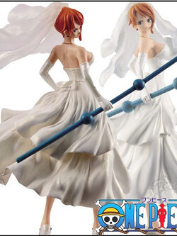 Nami ของแท้ JP แมวทอง - Scultures Banpresto [โมเดลวันพีช]