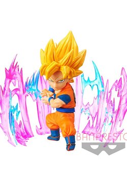 Goku Super Saiyan ของแท้ JP แมวทอง - WCF Plus Effect Banpresto [โมเดลดราก้อนบอล]