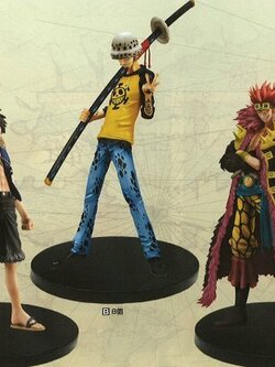 The Worst Generation Set ของแท้ JP แมวทอง - Grandline Men Banpresto [โมเดลวันพีช] (3 ตัว)