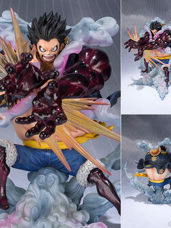 Luffy Gear 4 ของแท้ JP แมวทอง - Figuarts Zero Bandai [โมเดลวันพีช]