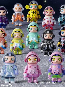 Mega Space Molly - 100% - Series 2 - ของแท้ - Pop Mart [โมเดลมอลลี่] (สินค้าพร้อมส่ง)