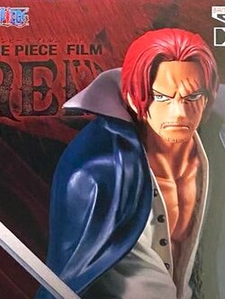 Shanks Film Red ของแท้ JP แมวทอง - DXF Banpresto [โมเดลวันพีช]