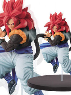 Gogeta Super Saiyan 4 ของแท้ JP แมวทอง - Scultures Banpresto [โมเดลดราก้อนบอล]