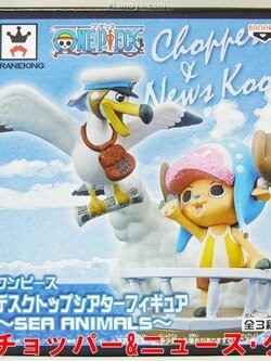 Chopper & News Koo ของแท้ JP แมวทอง - Chopper's Adventure Banpresto [โมเดลวันพีช]