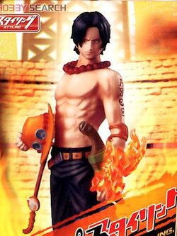 Ace ของแท้ JP แมวทอง - Super Styling Bandai [โมเดลวันพีช]