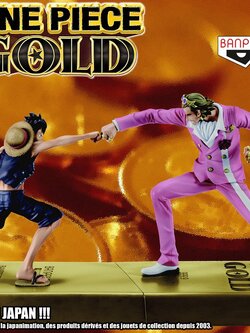 Film Gold Set ของแท้ JP แมวทอง - Manhood Banpresto [โมเดลวันพีช] (2 ตัว)
