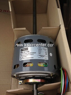 มอเตอร์ แฟนคอยล์ FASCO ขนาด 1/10 HP