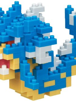 Gyarados (แบบประกอบ) ของแท้ JP - Nanoblock Kawada [เลโก้โปเกมอน]