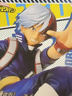 Todoroki ของแท้ JP - Banpresto Figure Colosseum [โมเดล My Hero Academia]