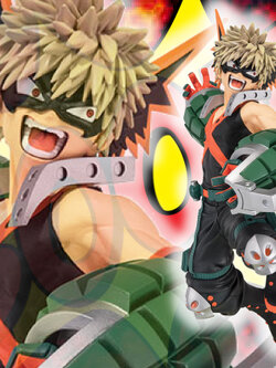 Bakugo ของแท้ JP - The Amazing Heroes Banpresto [โมเดล My Hero Academia]