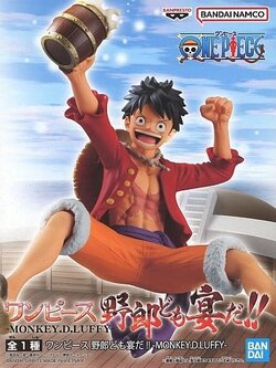 Luffy ของแท้ JP แมวทอง - Banpresto [โมเดลวันพีช]