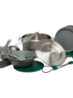 Adventure Base Camp Cook Set Stainless Steel