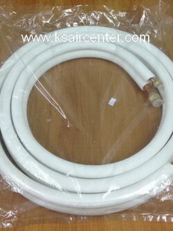 ท่อทองแดง สำเร็จรูป 5 หุน / 3 หุน (มีแฟร์นัท)