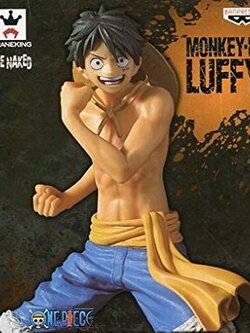 Luffy ของแท้ JP แมวทอง - The Naked Banpresto [โมเดลวันพีช]