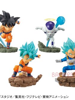 The Movie Resurrection 'F' Set ของแท้ JP แมวทอง - WCD Banpresto [โมเดลดราก้อนบอล] (4 ตัว)