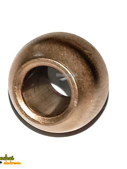 บูชพัดลม ทองแดง 30 เปอร์เซนต์ 8 มิลลิเมตร ไม่มีบ่า อะไหล่ สำหรับสวมแกนพัดลม 2 ชิ้น (ไม่มีแกนเหล็ก)