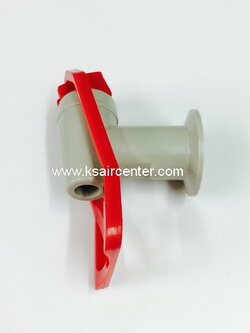 ก๊อกเกลียวใน นํ้าร้อน สีแดง SP (รหัสสินค้า 003008)