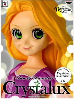 Rapunzel ของแท้ JP - Crystalux Banpresto [โมเดล Disney]