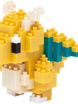 Dragonite (แบบประกอบ) ของแท้ JP - Nanoblock Kawada [เลโก้โปเกมอน]