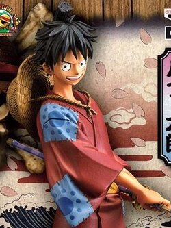 Luffy Wano ของแท้ JP แมวทอง - Grandline Men Banpresto [โมเดลวันพีช]