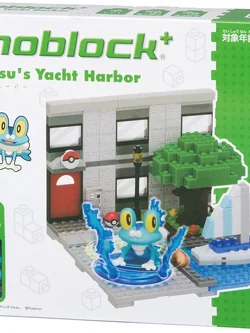 Keromatsu's Yacht Harbor ของแท้ JP - Nanoblock Plus Takara Tomy [โมเดลโปเกมอน]