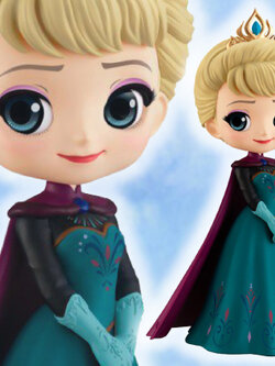 Elsa Coronation Style - Normal Color ของแท้ JP - Q Posket Banpresto [โมเดล Disney]
