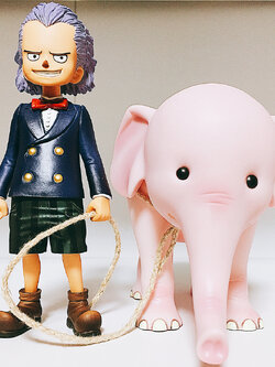 Spandam & Funkfreed ของแท้ JP แมวทอง - Grandline Children Banpresto [โมเดลวันพีช] (2 ตัว)