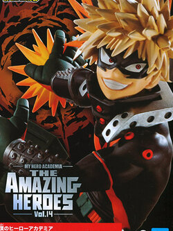 Bakugo ของแท้ JP - The Amazing Heroes Banpresto [โมเดล My Hero Academia]
