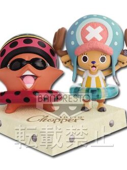Chopper & Pappug ของแท้ JP แมวทอง - Ichiban Kuji Banpresto [โมเดลวันพีช] (2 ตัว)