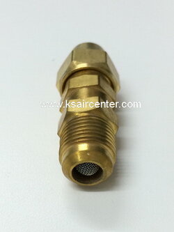 หัวฉีดน้ำยาทองเหลือง ออริฟิค ขนาด 12000 บีทียู