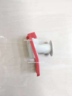 ก๊อกเกลียวใน นํ้าร้อน สีแดง SP (รหัสสินค้า 003020)