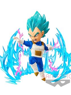 Vegeta Super Saiyan Blue ของแท้ JP แมวทอง - WCF Plus Effect Banpresto [โมเดลดราก้อนบอล]