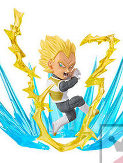 Vegeta Super Saiyan ของแท้ JP แมวทอง - WCF Burst Banpresto [โมเดลดราก้อนบอล]