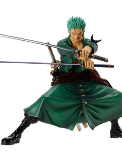 Zoro ของแท้ JP แมวทอง - Scultures Banpresto [โมเดลวันพีช]