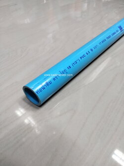 ท่อ PVC สีฟ้า ขนาด 4 หุน (1/2)