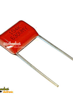 104K630VMY ตัวเก็บประจุ 0.1uF 100nF คาปาซิเตอร์ 104K 630V