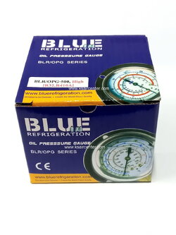 หัวเกจชาร์จน้ำยา BLUE แบบบรรจุน้ำมัน (รหัสสินค้า 001257)